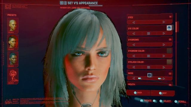 Cyberpunk 2077 Character creation -Beautiful Female- Tutorial in English смотреть онлайн