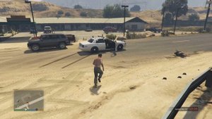 GTA V cops vs the lost mc shoot out part 13