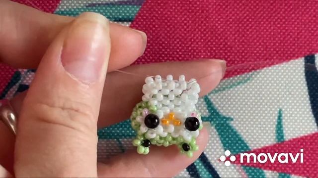 Вторая часть видео,туловище. Амигуруми гусь в шапке лягушки #амигурумиизбисера