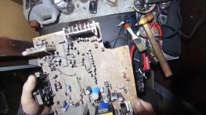 Разбор телевизора на металлы LG21FU1RG