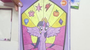 Пазл My Little Pony 4 в 1 с блестками оригами для малышей.mp4