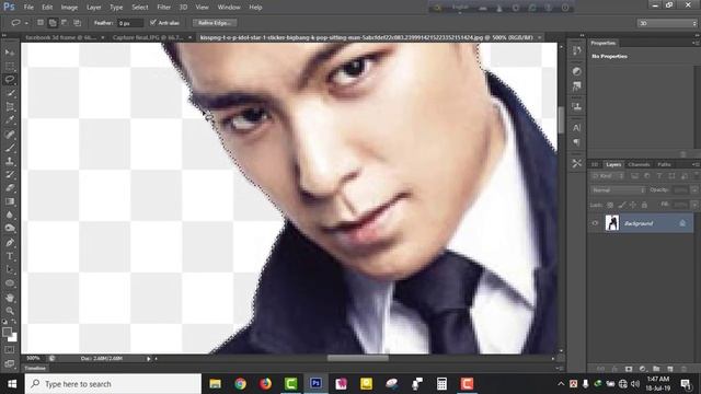 How to Make 3D Facebook Cover Photo Frame Effect_Adobe Photoshop Tutorial смотреть онлайн