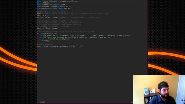 Blogger REST API with Python смотреть онлайн