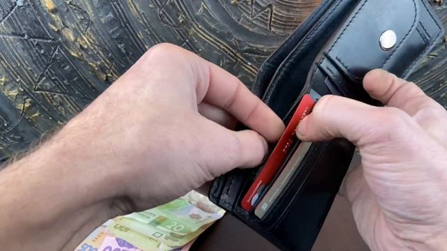 Портмоне мужское из натуральной кожи ручной работы смотреть онлайн