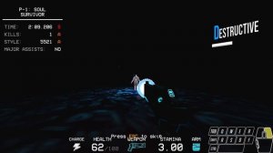 ULTRAKILL P-1 "Soul Survivor" Flesh Prison & Minos Prime Bossfight - P Rank [w/Input] #ultrakill