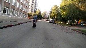 На моноколесе вдоль Свияги и центру, электросамокат Electric unicycle 08.07.20(1)