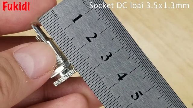 Socket DC099 5A vỏ kim loại, size 3.5x1.3mm - DC099-1.3 смотреть онлайн