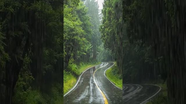 Звук дождя| музыка для релакса перед сном | шум дождя в лесу ! Белый шум смотреть онлайн