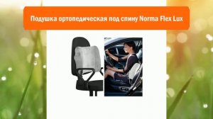 Подушка ортопедическая под спину Norma Flex Lux обзор