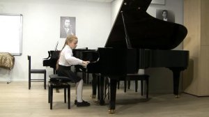 Савватеева Арина. К. Черни - Гермер – Этюд № 28 (из ч.1).