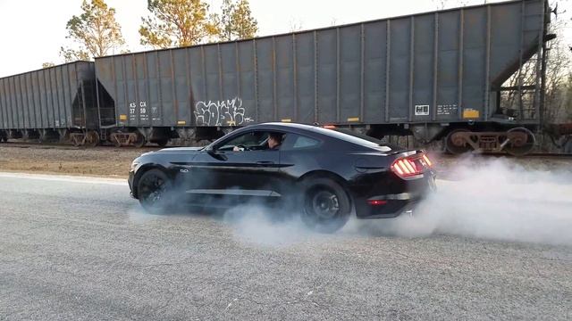 2017 mustang gt line lock burnout. смотреть онлайн