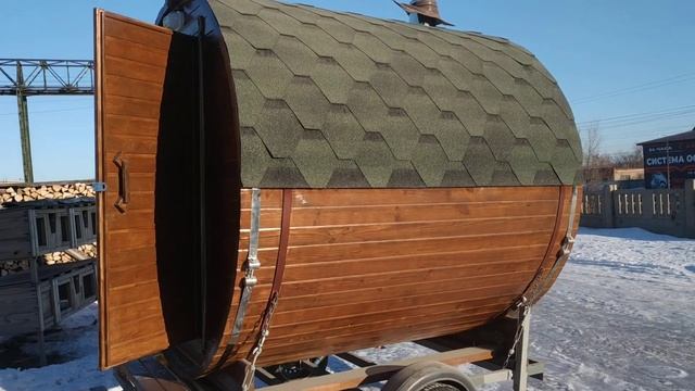 Баня на прицепе смотреть онлайн