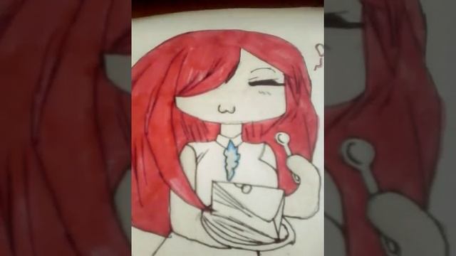 рисуем эльзу скарле из хвоста фей смотреть онлайн