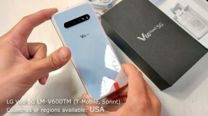 Распаковка LG V60 ThinQ 5G - Восстановленный на Snapdragon 865