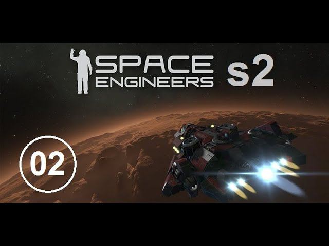 Space Engineers (s02e02) - Исследование Луны. Постройка базы.