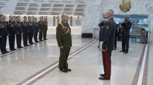Торжественная церемония вручения погон