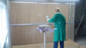 Окрасочная кабина с сухим фильтром (принцип работы)
