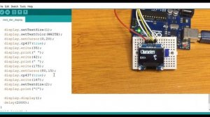SSD1306 OLED display with Arduino. (Fonts, Characters and Bitmap Images)