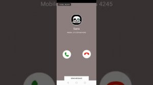 Позвонил сансу