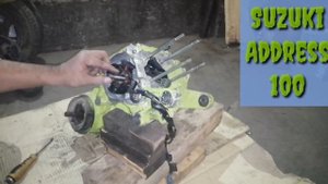 Restoration suzuki address 100 #part1