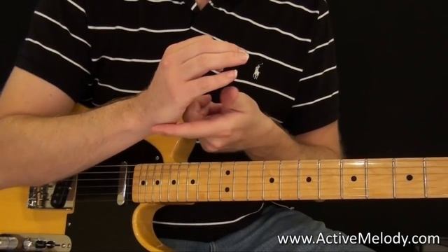 Rock / Blues Rhythm Guitar Lesson (Key of A) смотреть онлайн