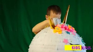 Что Мы Положили в Пиньяту?🎈🎁🎉 Макар Наполняем  Пиньята Сюрпризы День Рождения Полины 6 Лет Для Дете