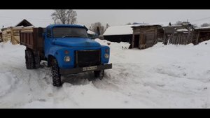 Колёса Газ 66 на Газ 53 после года эксплуатации?! Отзыв. Gaz 53. truck from the USSR.