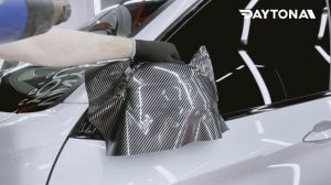 Виниловая пленка Карбон 2D Чёрный DAYTONA