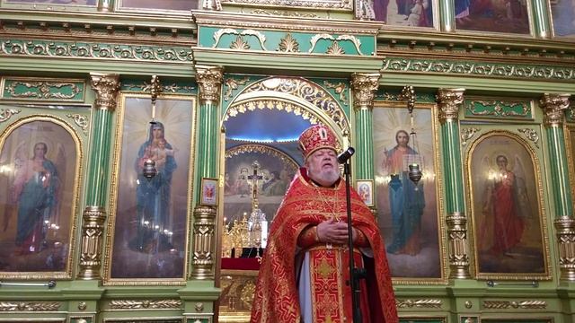 Крест Христов. Слово настоятеля протоиерея Виктора Петлюченко 14.08.2021 смотреть онлайн