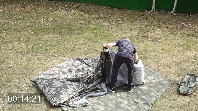 ? Летняя палатка ЛОТОС 5 Мансарда. Раскрытие и сборка палатки. смотреть онлайн