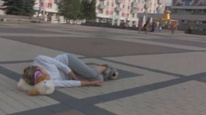 Флешмоб "Всем спать",24 июля 2011. г.Брянск.