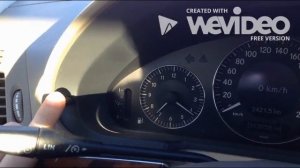 Mercedes e class w211  Сброс сервисных интервалов на Mercedes E class w211 от / AEYTV