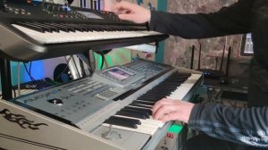 Yamaha MODX 7-Voices/Ketron Audya 5. Стиль Deep House - Bass, Live Gitar,Audio Drums Natural!