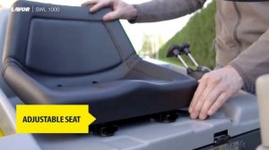 Самоходная подметальная машина Lavor SWL 1000 для уборки производственных помещений - КИИТ