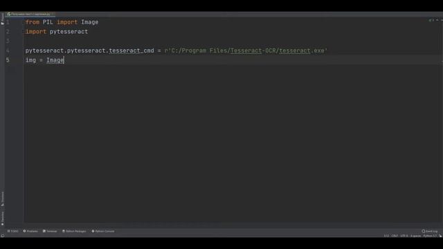 Распознавание текста с картинки на python (питон)