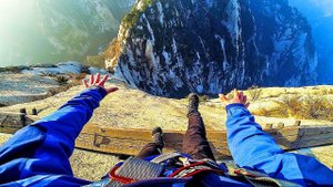 Гора Хуашань. Тропа смерти в Китае. Mount Huashan, China