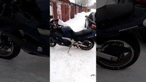 Запуск после зимы, Кавасаки ззр1200)