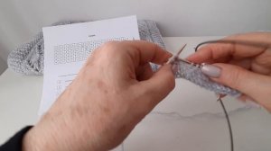 Шарф спицами - Мастер-Класс