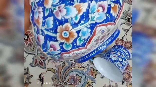 Медная посуда Минакари из Персии