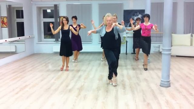 EdissaDNItango tango technique, женские техники.