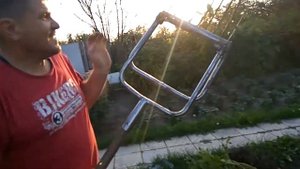 Прикол!! Ручная картофелекопалка. Что то пошло не так.