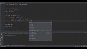 Добавление данных в excel таблицу с помощью python