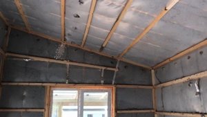 Утепление каркасного дома эковатой грин палп. Как утеплить пол, стены, потолок.