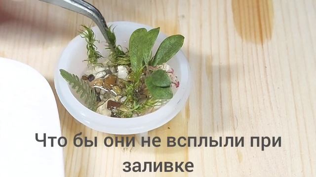Создание прозрачного шара из эпоксидной смолы с кусочком летнего леса. От заливки до демолдинга.