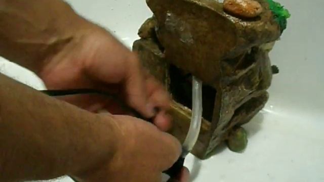 Фонтан комнатный. Чистка. Разборка насоса