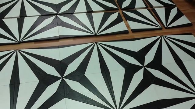 Модульный Паркет из Дуба рисунок Звезда смотреть онлайн