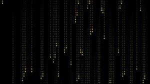 Жёлтые падающие цифры матрица видеофон,футаж / background, futage yellow matrix
