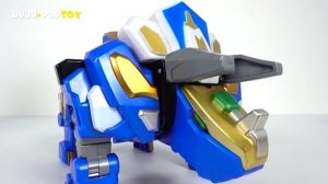 Dinosaur transform DinoCore Evolution secret train Treon and Infinite Tuner appeared! - DuDuPopTOY