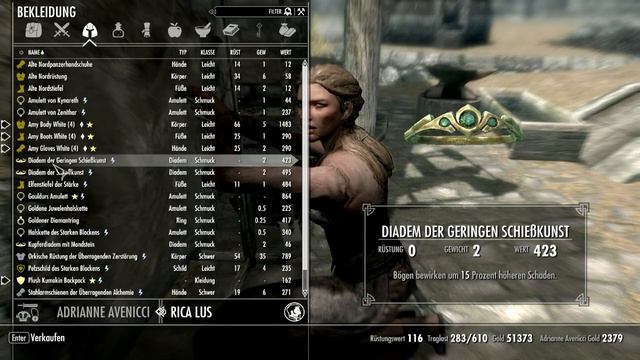 Let's Play Skyrim 5 A+R Mod Deutsch 165 Besuch beim Händler смотреть онлайн