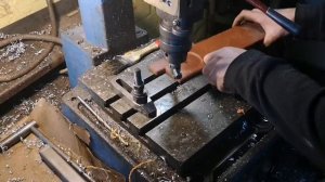 Супер балеринка  по металлу ANT22-110 большое отверстие на сверлильном  в стали алюминии коронка бу